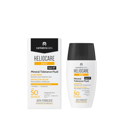 Heliocare 360 Mineral Tolerance Fluid Spf 50+ Sunblock | Sunscreen 